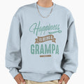Happiness Grampa Sweatshirt - Fun Novelty Design Unisex - T-Shirt, Sweatshirt, Hoodie