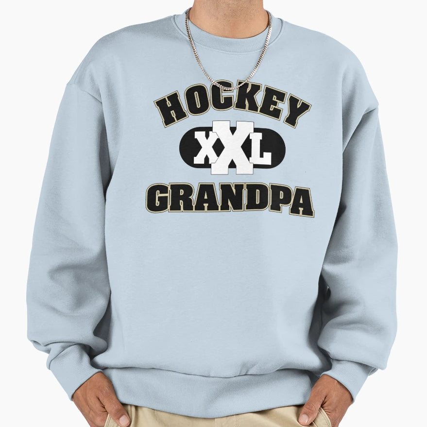 Hockey Grandpa Sweatshirt - Streetwear Style Men Women - T-Shirt, Sweatshirt, Hoodie