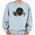 Monogram J Football Helmet Sweatshirt - Streetwear Style Unisex - T-Shirt, Sweatshirt, Hoodie