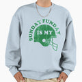 Sunday Is My Funday Sweatshirt - Graphic Print Unisex - T-Shirt, Sweatshirt, Hoodie