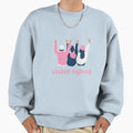 Sister Squad Sisters Day Black Sweatshirt - Aesthetic Graphic Men Women - T-Shirt, Sweatshirt, Hoodie