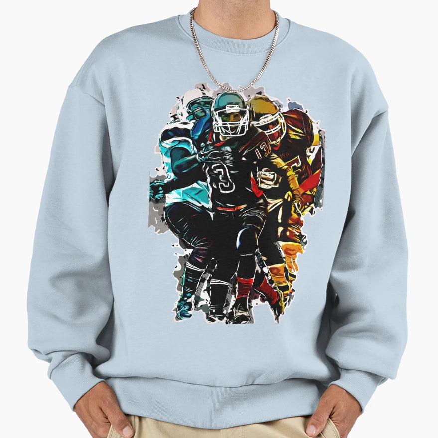 Football Sports Fantasy Game Sweatshirt - Fun Novelty Design for Adults - T-Shirt, Sweatshirt, Hoodie
