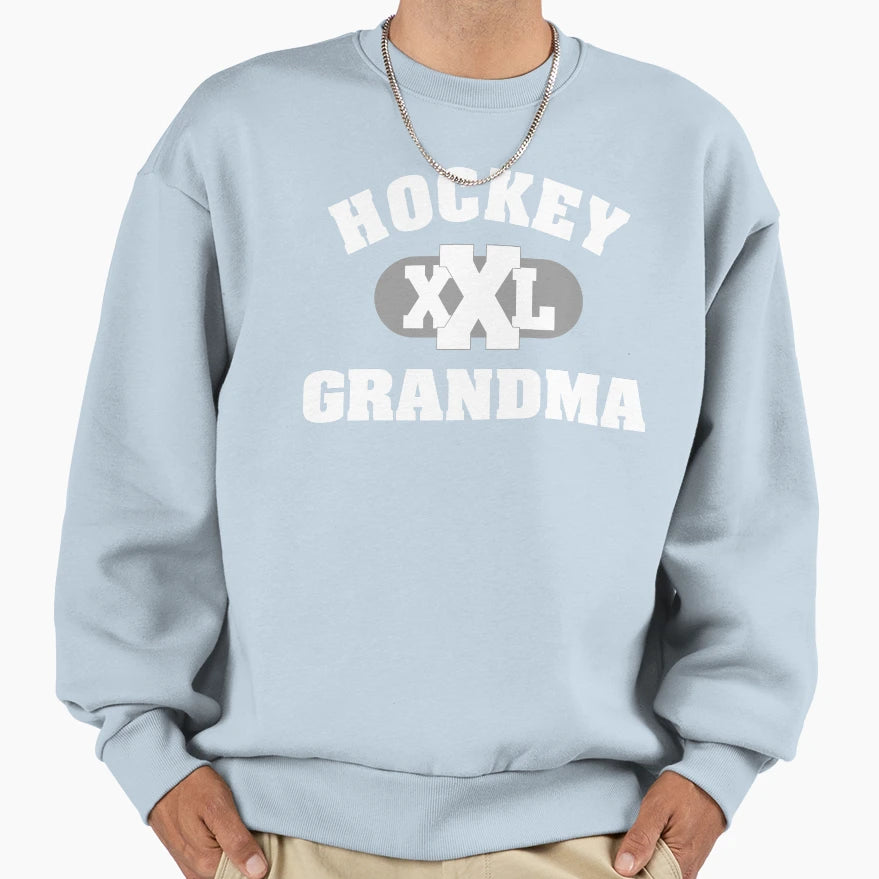 Hockey Grandma Sweatshirt - Unique Graphic Unisex - T-Shirt, Sweatshirt, Hoodie