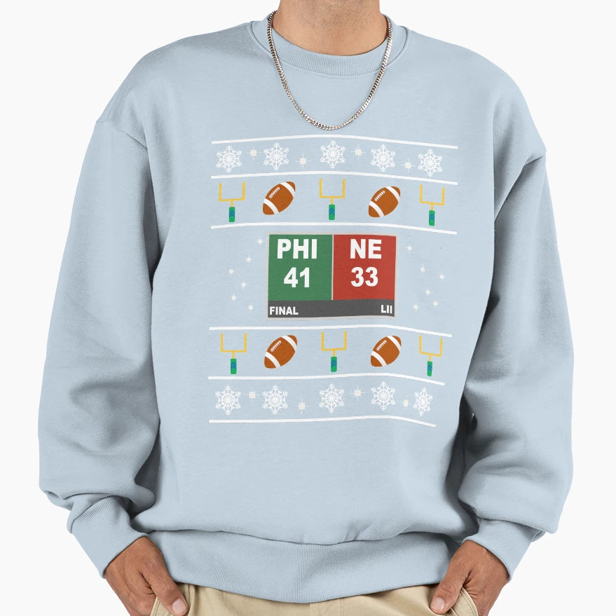 Final Score Ugly Sweatshirt - Fun Novelty Design for Adults - T-Shirt, Sweatshirt, Hoodie