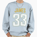 James 33 Sweatshirt - Graphic Print for Adults - T-Shirt, Sweatshirt, Hoodie