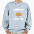 Sunday Funday Football Sweatshirt - Minimalist Print Unisex - T-Shirt, Sweatshirt, Hoodie