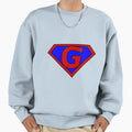 Hero Heroine Superhero Initials G Sweatshirt - Graphic Print Men Women - T-Shirt, Sweatshirt, Hoodie