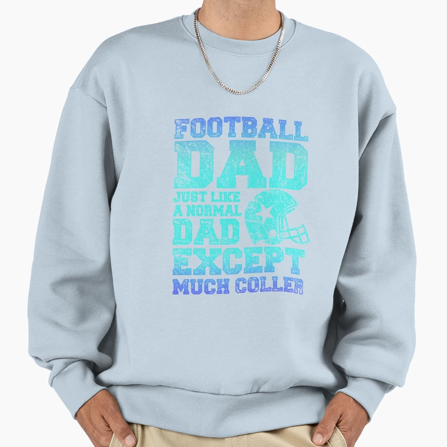 Football Dads Sweatshirt - Minimalist Print for Adults - T-Shirt, Sweatshirt, Hoodie