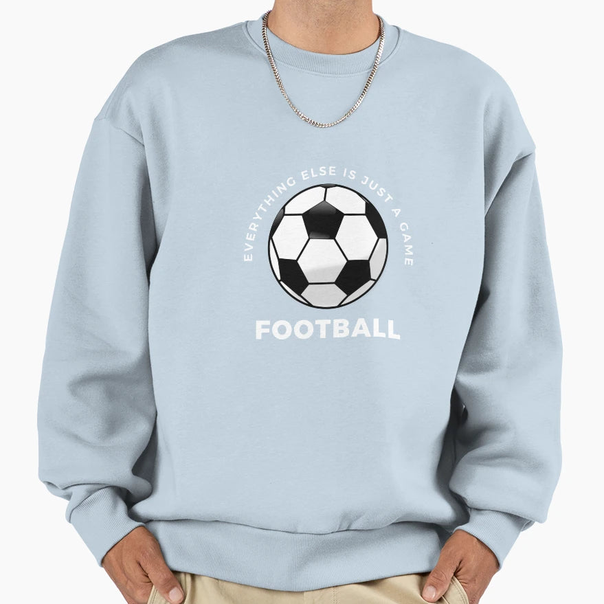 Football Fanatic Sweatshirt - Novelty Apparel for Adults - T-Shirt, Sweatshirt, Hoodie