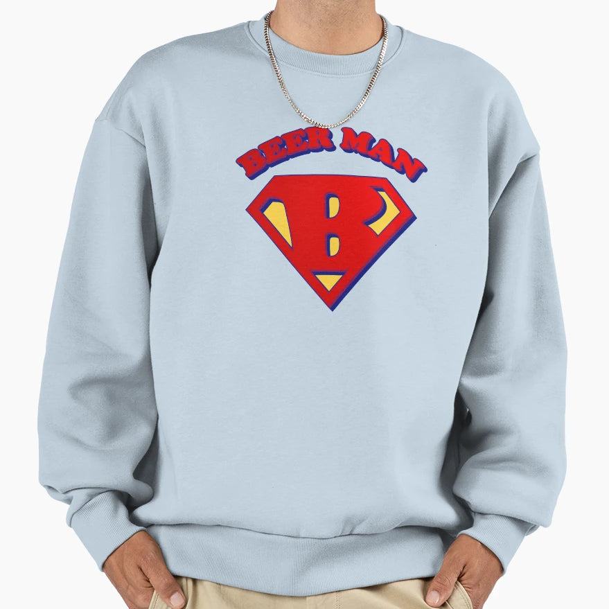 Beer Sweatshirt - Custom Art Print Men Women - T-Shirt, Sweatshirt, Hoodie