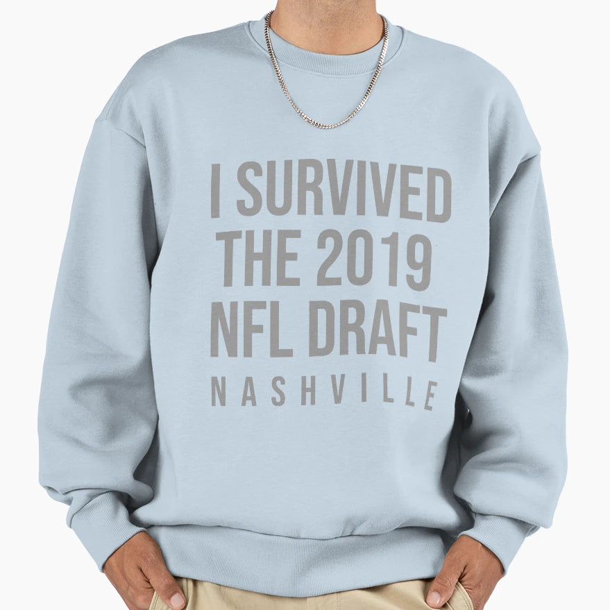 Nashville Draft 2019 Sweatshirt - Graphic Print Men Women - T-Shirt, Sweatshirt, Hoodie