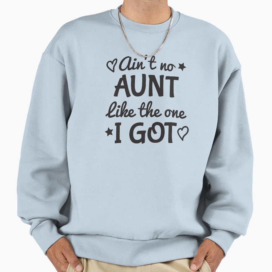 Aunt Auntie Godmother Birth Sweatshirt - Unique Graphic for Adults - T-Shirt, Sweatshirt, Hoodie