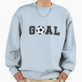 Goal Text Sweatshirt - Minimalist Print for Adults - T-Shirt, Sweatshirt, Hoodie