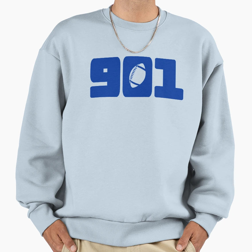 901 Football Sweatshirt - Aesthetic Graphic for Adults - T-Shirt, Sweatshirt, Hoodie