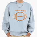 American Football Fan Sweatshirt - Graphic Print Men Women - T-Shirt, Sweatshirt, Hoodie