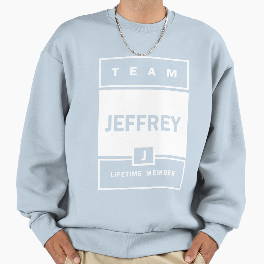 Jeffrey Sweatshirt - Fun Novelty Design Men Women - T-Shirt, Sweatshirt, Hoodie