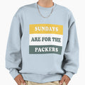 Sundays Are Packers Funny Sweatshirt - Custom Art Print Men Women - T-Shirt, Sweatshirt, Hoodie