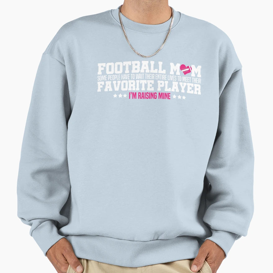 Football Mom T-Shirt - Aesthetic Graphic Unisex - T-Shirt, Sweatshirt, Hoodie