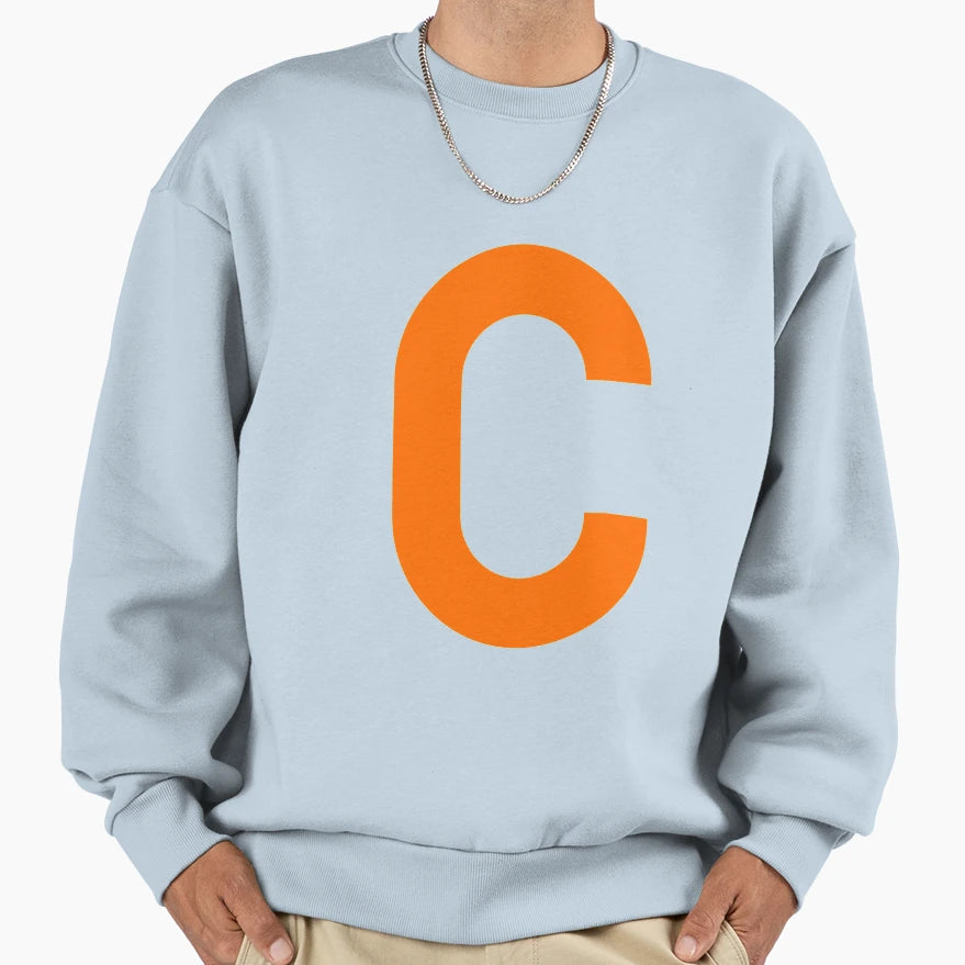 C Alphabet Sweatshirt - Trendy Graphic for Adults - T-Shirt, Sweatshirt, Hoodie