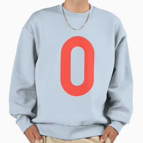 0 Number Zero Sweatshirt - Graphic Print Unisex - T-Shirt, Sweatshirt, Hoodie