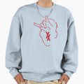 Rap Devil Hand Sign Sweatshirt - Casual Everyday Wear for Adults - T-Shirt, Sweatshirt, Hoodie
