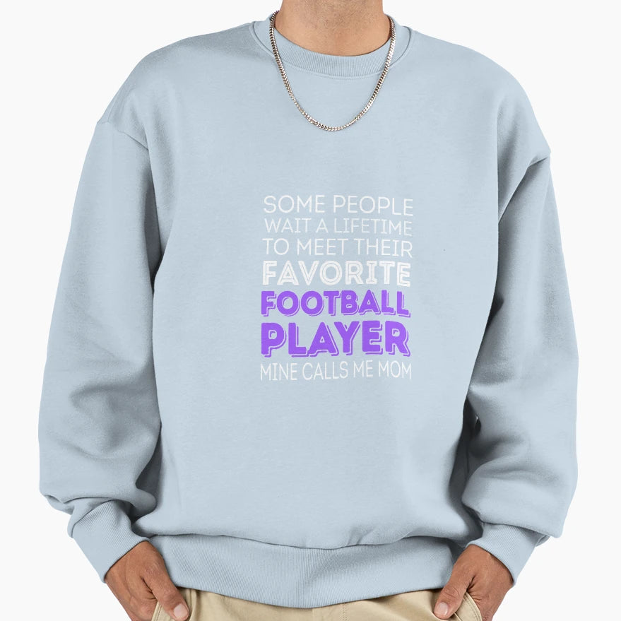 Fans Meet Favorite Football Player Sweatshirt - Streetwear Style Unisex - T-Shirt, Sweatshirt, Hoodie