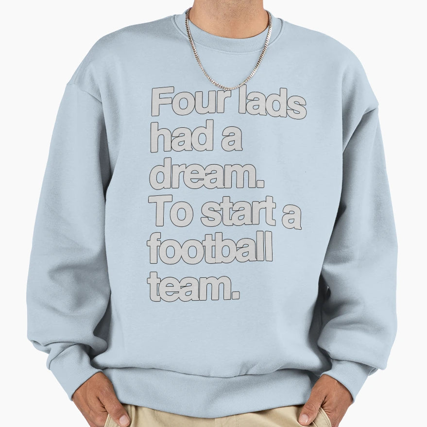 Glasgow Rangers Four Lads Had Sweatshirt - Streetwear Style for Adults - T-Shirt, Sweatshirt, Hoodie