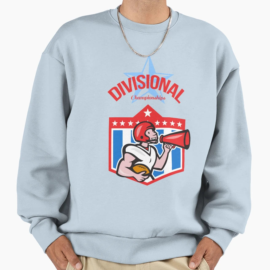 American Football Quarterback Sweatshirt - Trendy Graphic for Adults - T-Shirt, Sweatshirt, Hoodie