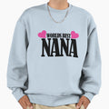 Worlds Best Nana Sweatshirt - Graphic Print Men Women - T-Shirt, Sweatshirt, Hoodie