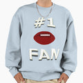 Number One Football Fan Sweatshirt - Graphic Print for Adults - T-Shirt, Sweatshirt, Hoodie