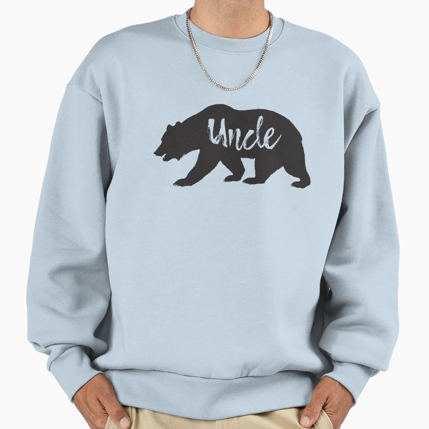 Uncle Bear Sweatshirt - Novelty Apparel for Adults - T-Shirt, Sweatshirt, Hoodie