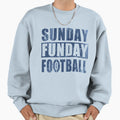 Sunday Funday Football Sweatshirt - Minimalist Print for Adults - T-Shirt, Sweatshirt, Hoodie