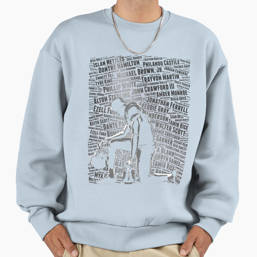 Black Lives Matter Why Nfl Protesters Sweatshirt - Custom Art Print Unisex - T-Shirt, Sweatshirt, Hoodie