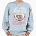 Just Who Loves American Sweatshirt - Casual Everyday Wear Men Women - T-Shirt, Sweatshirt, Hoodie