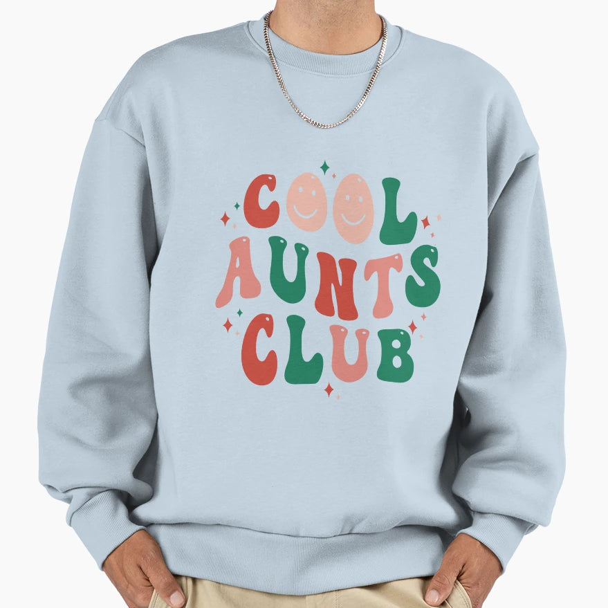 Aunts Club Best Aunt Sweatshirt - Unique Graphic Unisex - T-Shirt, Sweatshirt, Hoodie