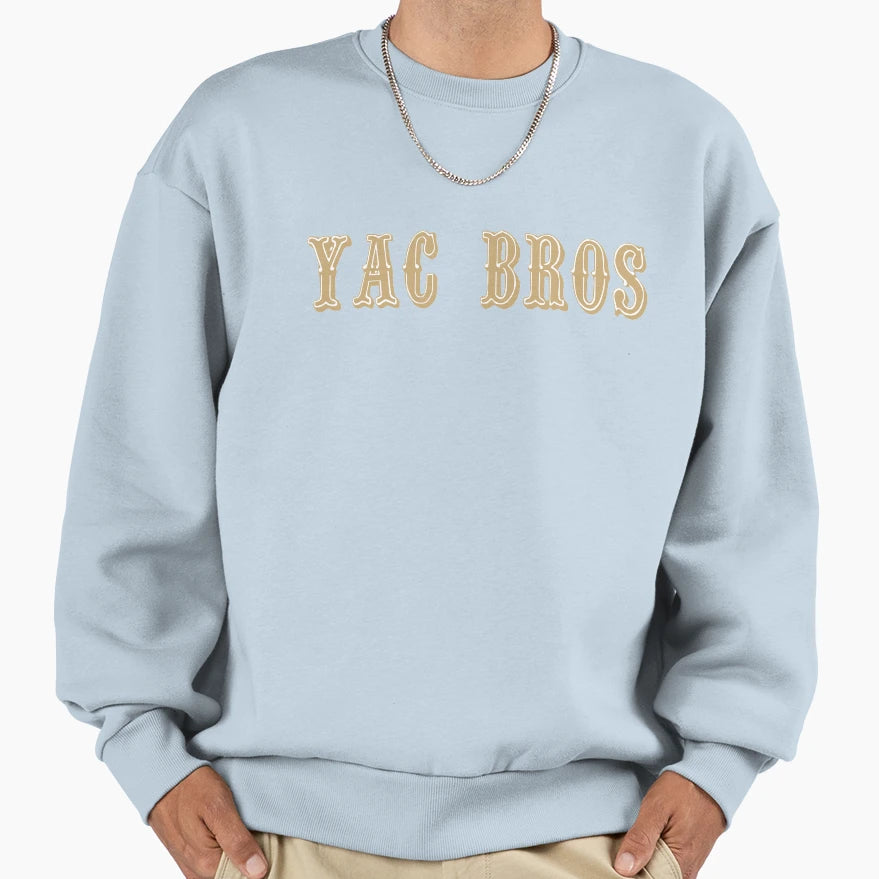 Yac Bros Sweatshirt - Trendy Graphic for Adults - T-Shirt, Sweatshirt, Hoodie