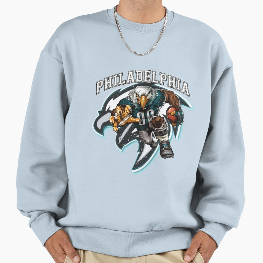 Philadelphia Football Sweatshirt - Casual Everyday Wear Unisex - T-Shirt, Sweatshirt, Hoodie