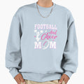 Womens Cheerleading Mom Football Sweatshirt - Minimalist Print for Adults - T-Shirt, Sweatshirt, Hoodie