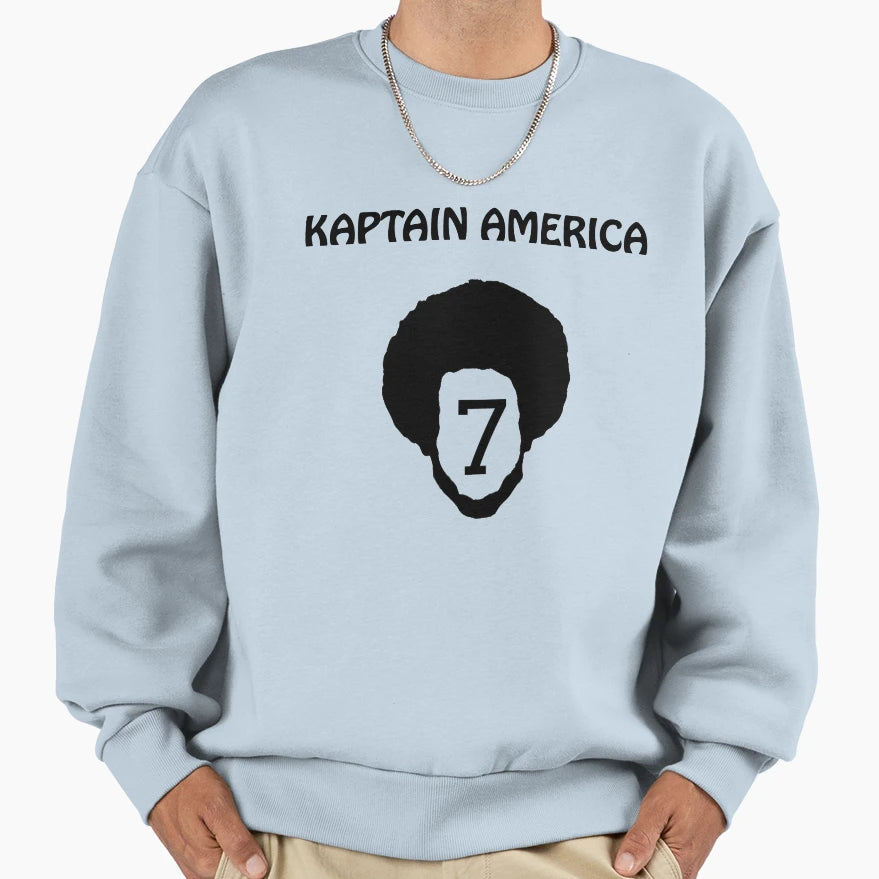 Kaptain America T-Shirt - Unique Graphic Unisex - T-Shirt, Sweatshirt, Hoodie