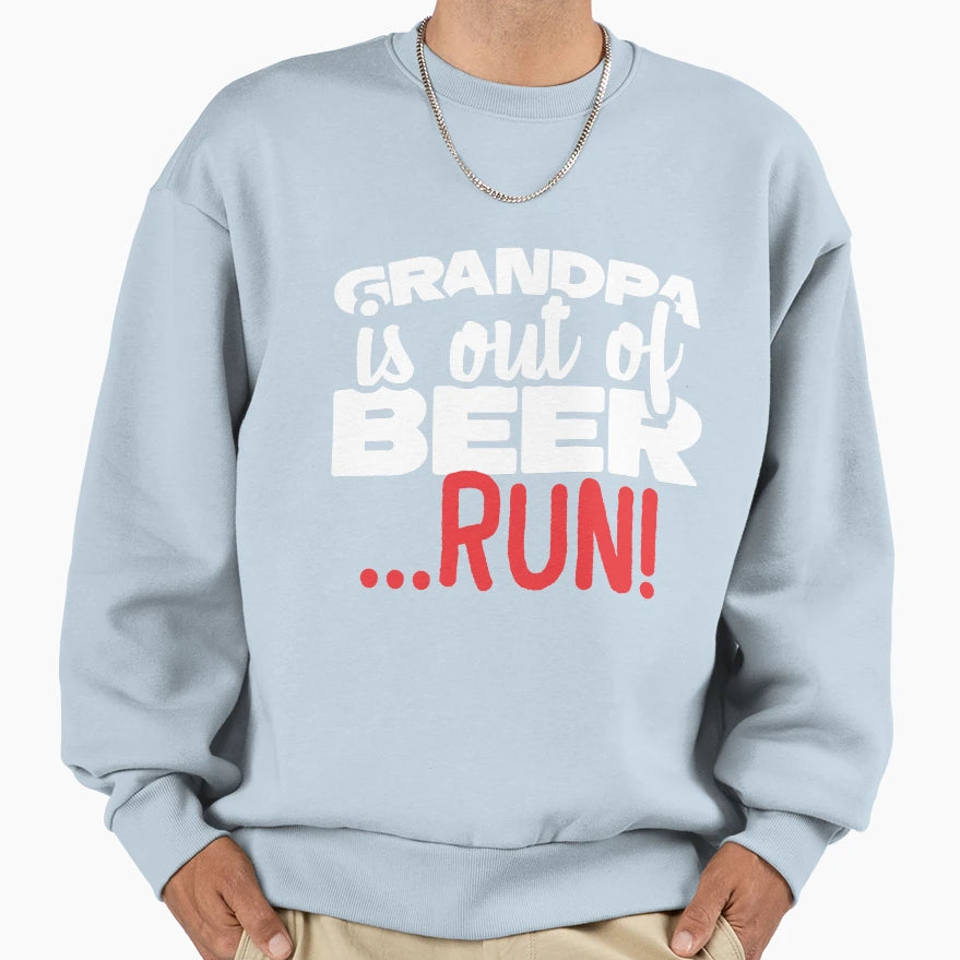 Grandpa Beer Sweatshirt - Streetwear Style Unisex - T-Shirt, Sweatshirt, Hoodie