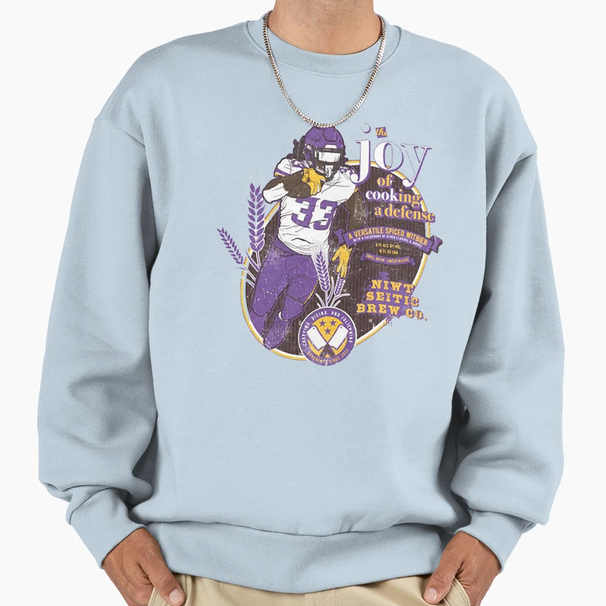 Joy Cooking Defense Spiced Sweatshirt - Casual Everyday Wear for Adults - T-Shirt, Sweatshirt, Hoodie