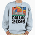 Dallas 2026 Texas Soccer Souvenir V22 T-Shirt - Trendy Graphic Men Women - T-Shirt, Sweatshirt, Hoodie