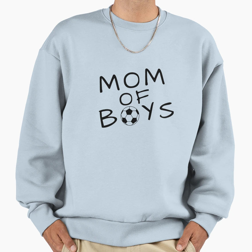 Mother Guys Football Sweatshirt - Graphic Print Men Women - T-Shirt, Sweatshirt, Hoodie