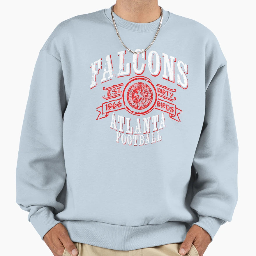 Falcons Football Sweatshirt - Casual Everyday Wear Men Women - T-Shirt, Sweatshirt, Hoodie