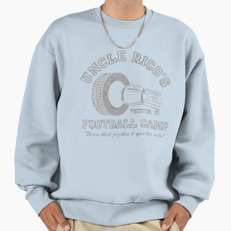 Funny Gifts Uncle Rico Football Camp Sweatshirt - Unique Graphic Men Women - T-Shirt, Sweatshirt, Hoodie