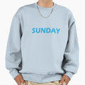 Sunday Funday Sweatshirt - Minimalist Print Men Women - T-Shirt, Sweatshirt, Hoodie