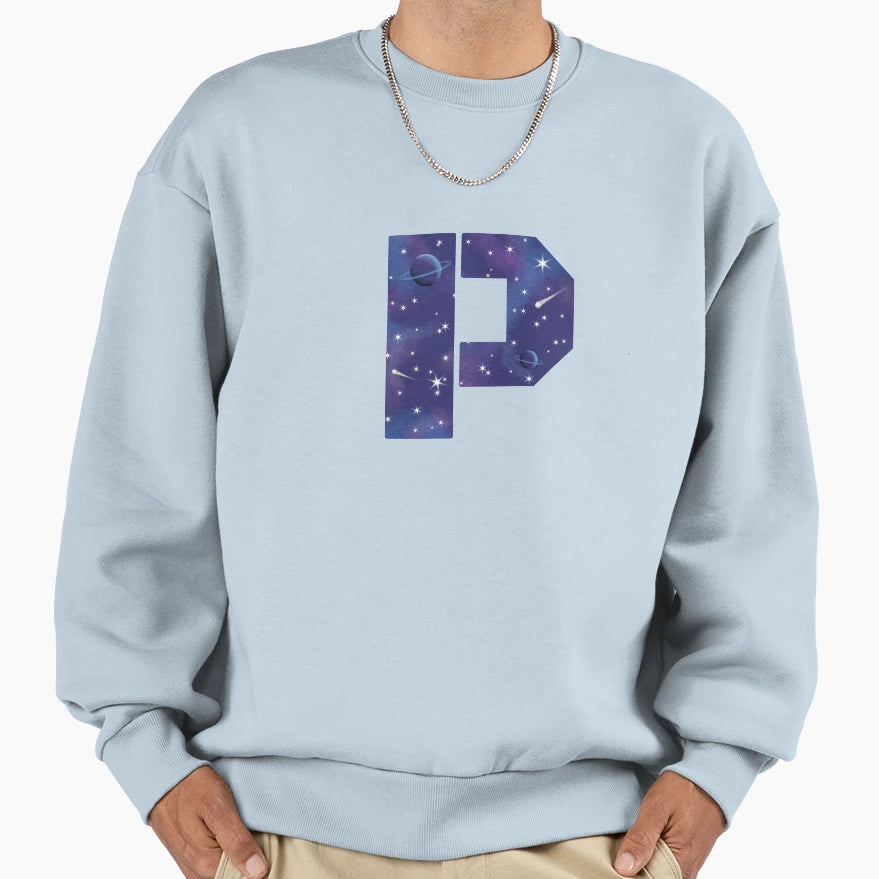 Outer Space P Sweatshirt - Graphic Print Men Women - T-Shirt, Sweatshirt, Hoodie