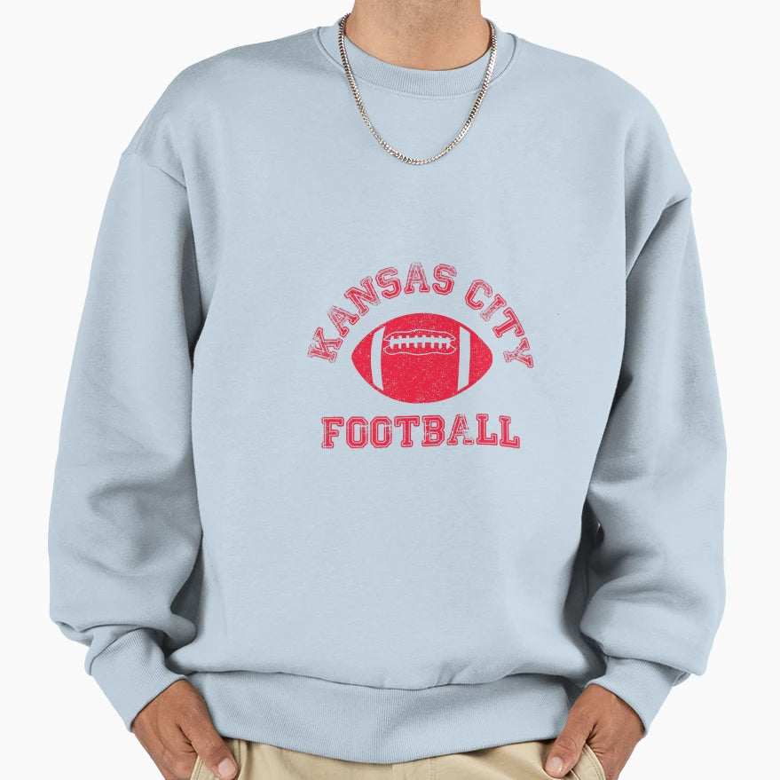Kansas City Distressed Pro Football T-Shirt - Trendy Graphic Men Women - T-Shirt, Sweatshirt, Hoodie