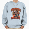 Cincinnati Football Sweatshirt - Streetwear Style Men Women - T-Shirt, Sweatshirt, Hoodie
