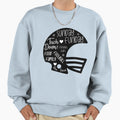 Sunday Funday Super Bowl Sweatshirt - Minimalist Print Men Women - T-Shirt, Sweatshirt, Hoodie